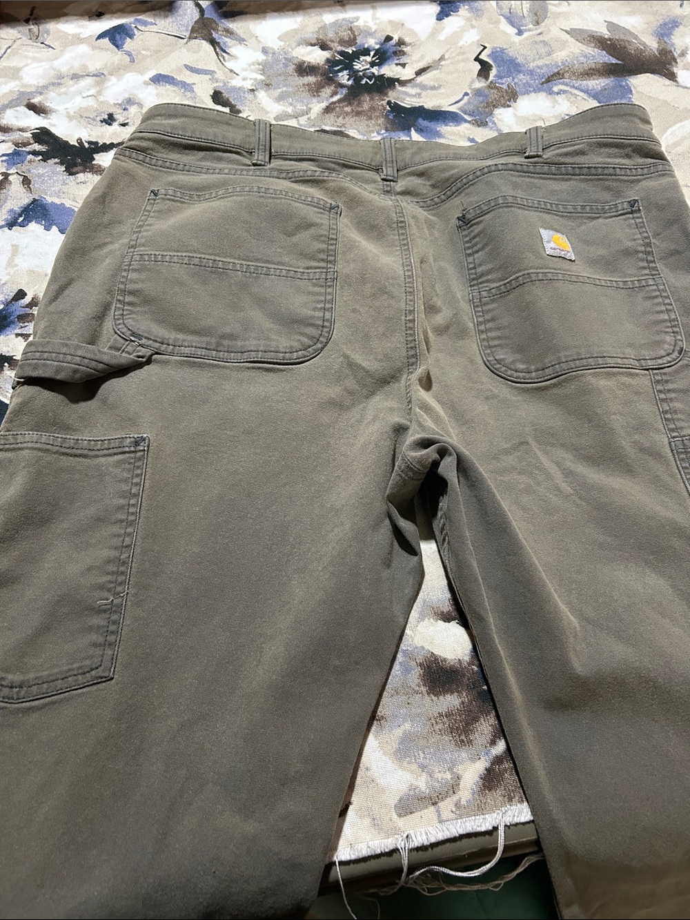 Carhartt  Olive Green Utility Cargo Pants